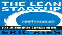 Best Seller The Lean Startup: How Today s Entrepreneurs Use Continuous Innovation to Create