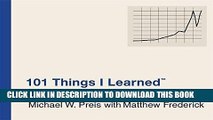 Best Seller 101 Things I Learned in Business School Free Read