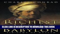 Best Seller The Richest Man in Babylon -- Six Laws of Wealth Free Read