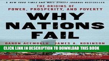 Best Seller Why Nations Fail: The Origins of Power, Prosperity, and Poverty Free Read