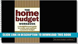 Ebook Home Budget Workbook Free Read
