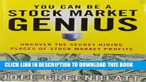 Best Seller You Can Be a Stock Market Genius: Uncover the Secret Hiding Places of Stock Market