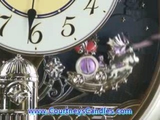 Seiko QXM141SRH Melodies in Motion Clock