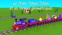 Dessins animés éducatifs, Apprenez les formes géométriques avec le train Tchou Tchou 2 !