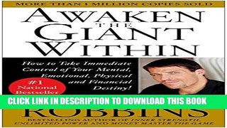 Ebook Awaken the Giant Within : How to Take Immediate Control of Your Mental, Emotional, Physical