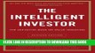 Best Seller The Intelligent Investor: The Definitive Book on Value Investing. A Book of Practical