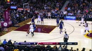 Kevin Love's Hustle Play From the Floor - Hornets vs Cavaliers - Nov 13, 2016 - 2016-17 NBA Season