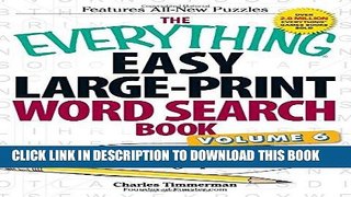 Best Seller The Everything Easy Large-Print Word Search Book, Volume 6: Easy-to-solve Puzzles in