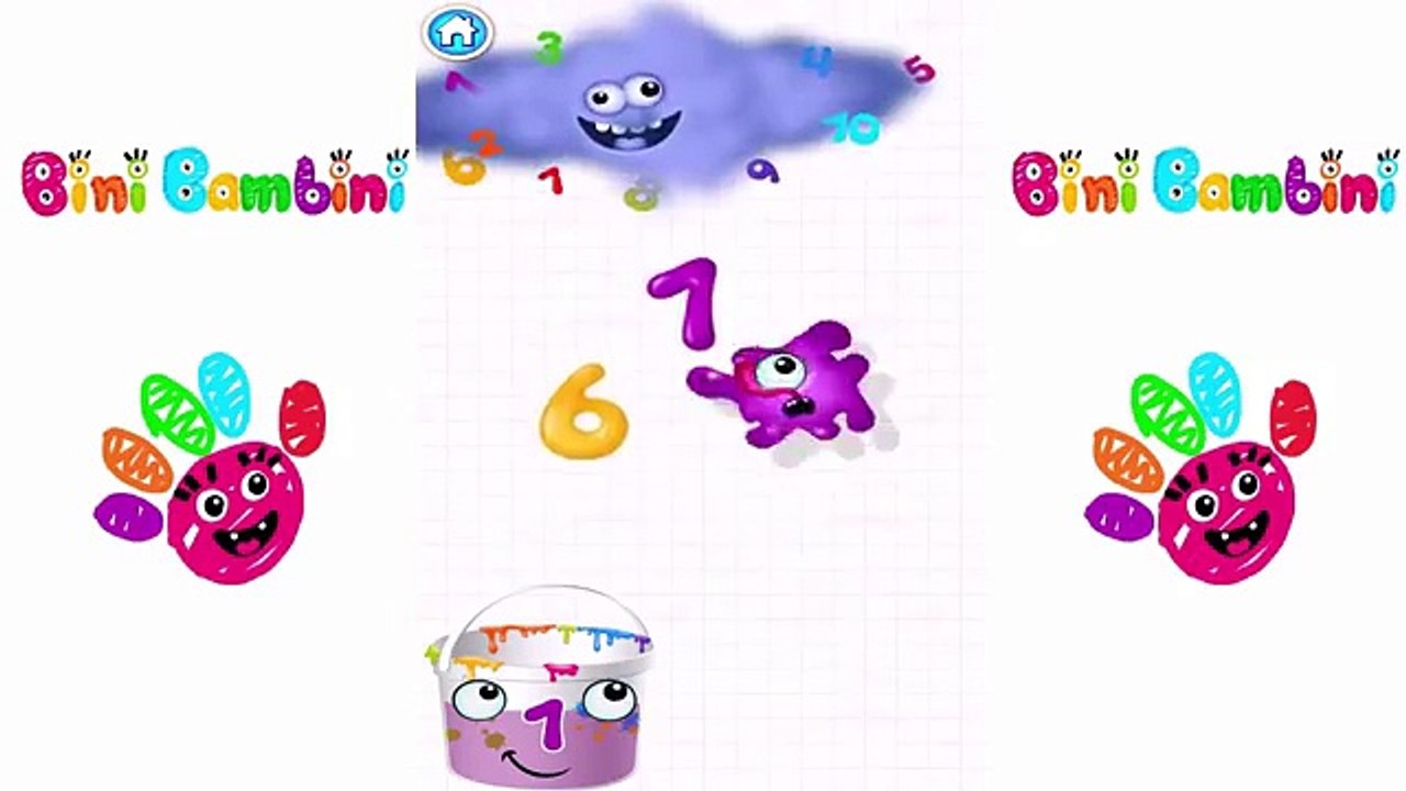 Learn Numbers 1 to 10 | Super Numbers for Toddlers or Preschooler by Bini Bambini Kids Games