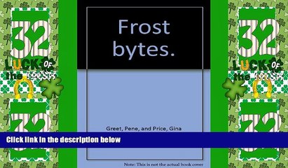 Big Sales  Frost bytes  Premium Ebooks Online Ebooks