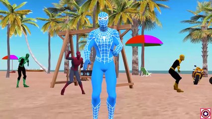Finger Family Collection | Spiderman Vs Hulk Cartoon Finger Family & Spiderman Cartoons For Children