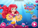 Disney mermaid Princess Ariel Nails Salon - Games for girls