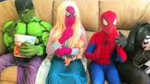 Spiderman vs Venom - Epic Battle! - Real Life Superhero Battle w/ Frozen Elsa - Funny Superheroes