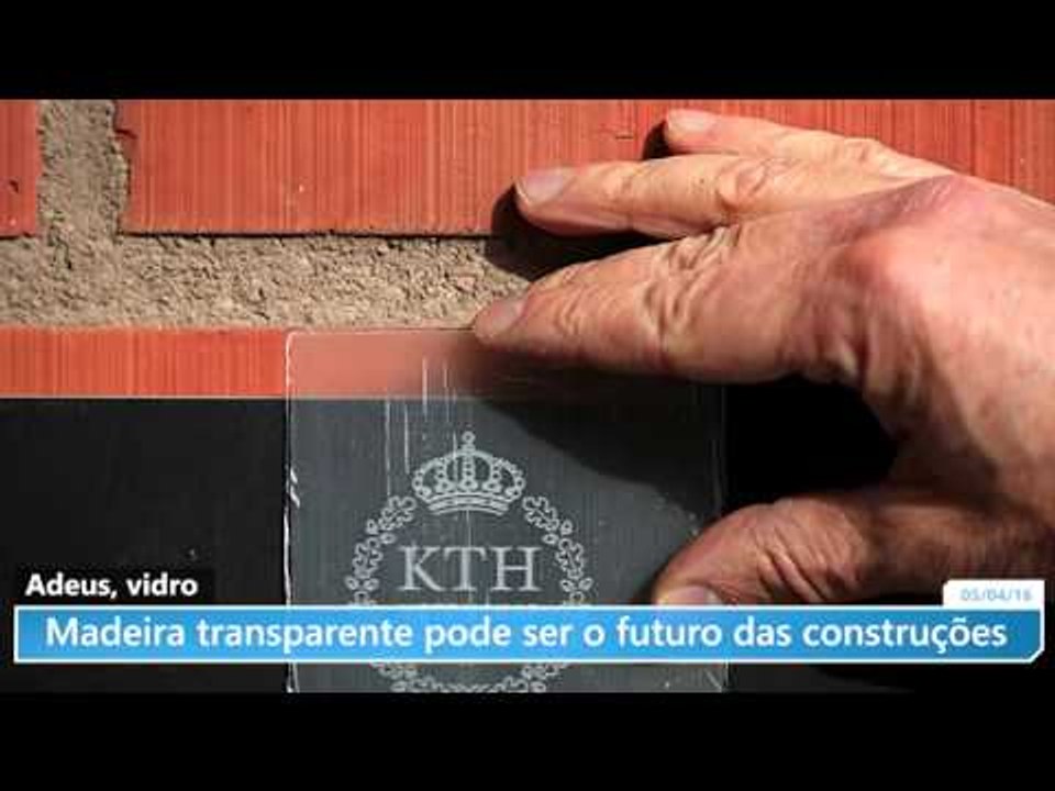 Adeus, vidro: madeira transparente pode ser o futuro das construções