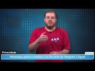 WhatsApp ganha 6 estrelas e só fica atrás de Telegram e Signal