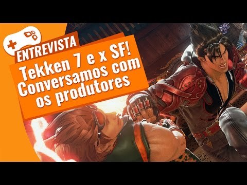 TEKKEN 7 e TEKKEN x SF: Entrevista com os produtores da série Katsuhiro Harada e Michael Murray!