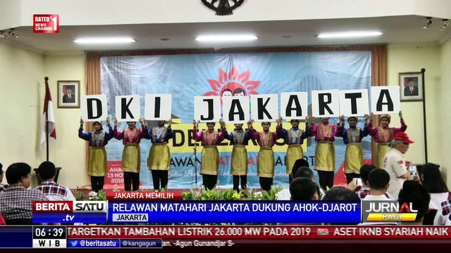 Relawan Matahari Deklarasi Dukung Ahok-Djarot