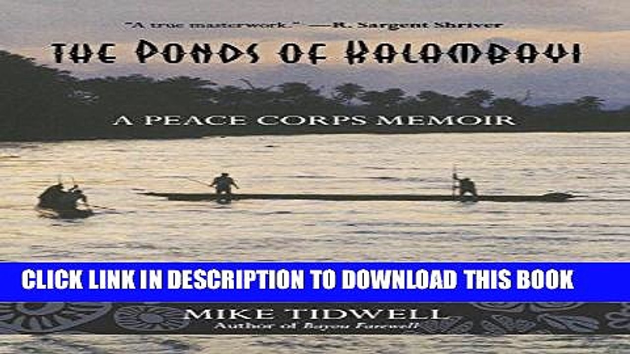 [PDF] Ponds of Kalambayi: A Peace Corps Memoir Popular Collection