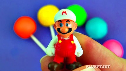 Learn Colors with Play Doh Lollipop Surprise Toys for Children Hello Kitty Shopkins Minions-54phrityLUY