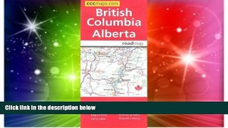 Ebook Best Deals  British Columbia   Alberta, Road Map  Buy Now
