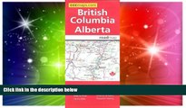 Ebook Best Deals  British Columbia   Alberta, Road Map  Buy Now