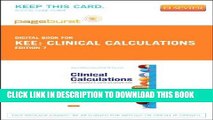 Best Seller Clinical Calculations - Elsevier eBook on VitalSource (Retail Access Card): With