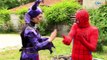 Spiderman & Frozen Elsa w/ Batman & Hulk vs Maleficent Superheroes in Real Life Elsa Dates Spider