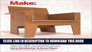 Ebook Design for CNC: Practical Joinery Techniques, Projects, and Tips for CNC-routed Furniture