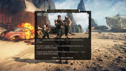 GUIA GAMEPLAY mad max parte1 español