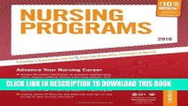 Read Now Nursing Programs - 2010: Advance Your Nursing Career (Peterson s Nursing Programs)