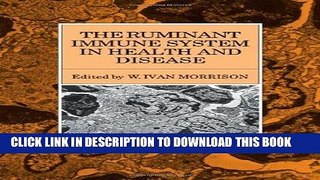 [PDF] Epub The Ruminant Immune System in Health and Disease Full Download