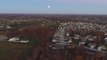 Drone Footage Captures Supermoon Looming Over Fort Wayne
