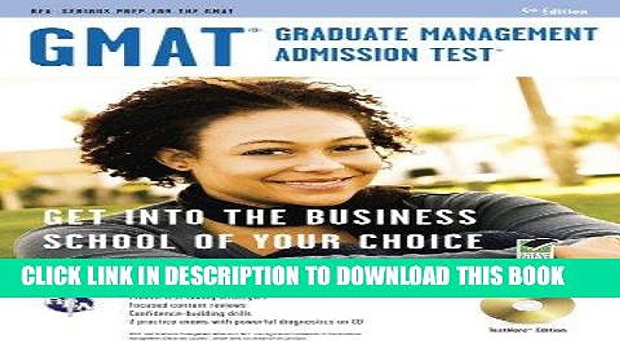 [PDF] Epub GMAT (Graduate Management Admission Test) w/CD-ROM (GMAT Test Preparation) Full Online