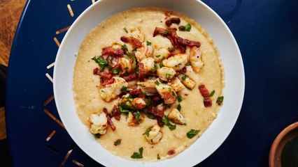 Shrimp and Pimiento Cheese Grits