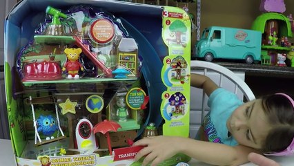 BIG DANIEL TIGER TREEHOUSE TOY Surprise Eggs Space Adventure Kids Playing Surprise Toys Opening