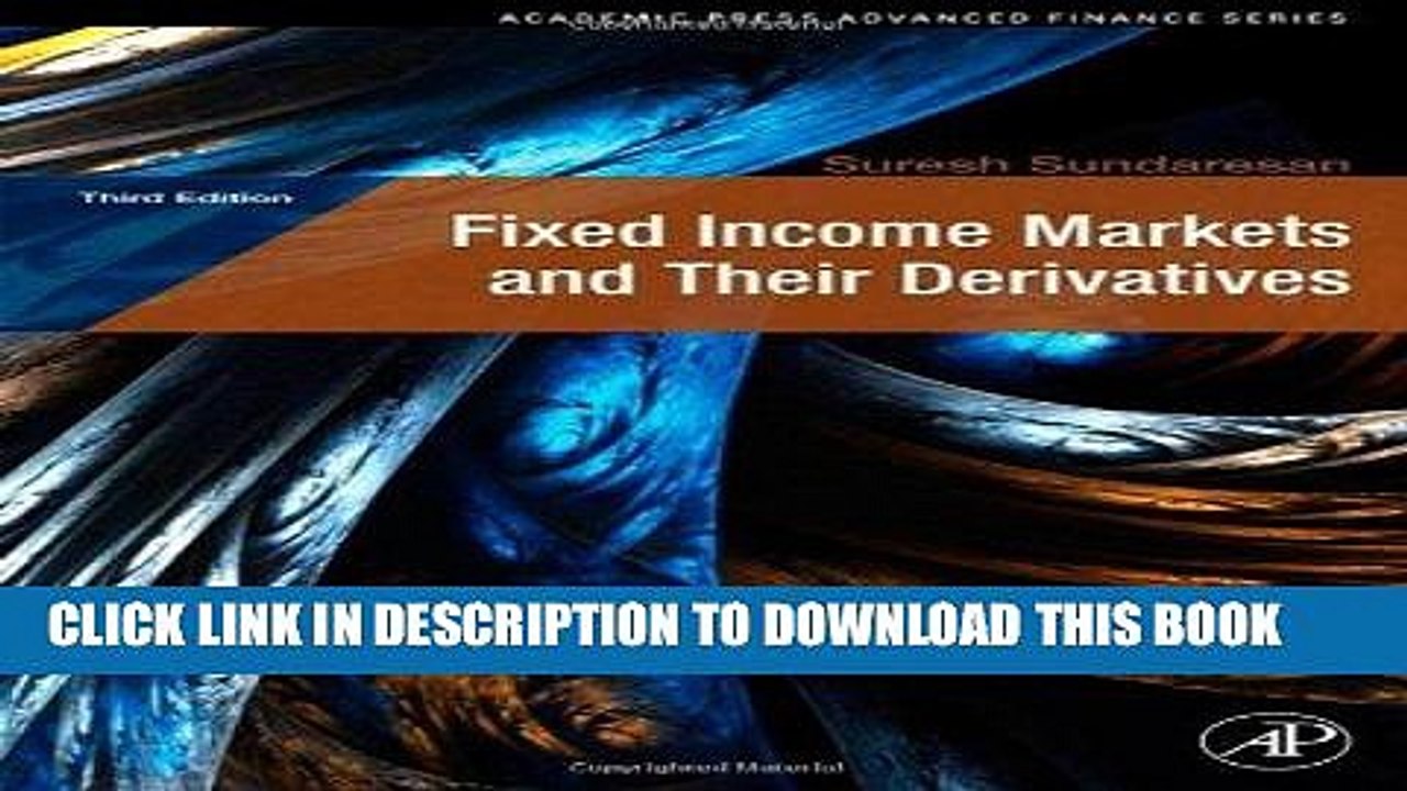 [PDF] FREE Fixed Income Markets and Their Derivatives, Third Edition (Academic Press Advanced