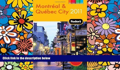 Descargar video: Must Have  Fodor s Montreal   Quebec City 2011 (Full-color Travel Guide)  Most Wanted