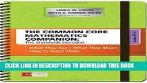 Read Now The Common Core Mathematics Companion: The Standards Decoded, Grades K-2: What They Say,