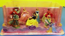 Disney Princess Figurines Cinderella Ariel Merida Tiana Jasmine Unboxing and Review