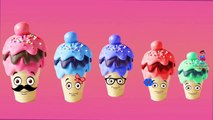 Finger Family Cup Cake Nursery Rhymes for Children | Ice Cream Cup Cake 3D Cartoon Rhymes