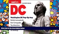 Must Have  Pop-Up Washington DC Map by VanDam - City Street Map of Washington DC - Laminated