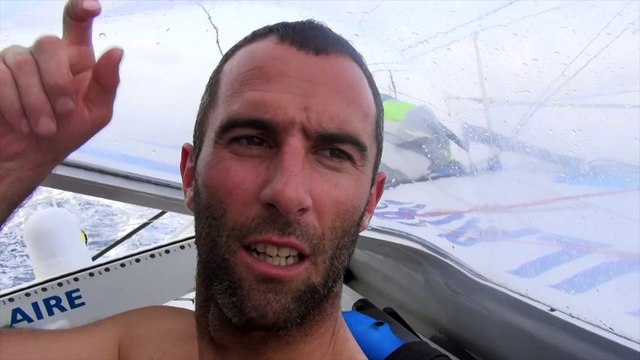 Il fait chaud à bord de Banque Populaire / Vendée Globe