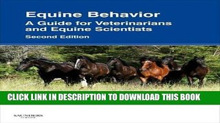 [PDF] Epub Equine Behavior: A Guide for Veterinarians and Equine Scientists, 2e Full Download