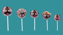 Finger Family Rhymes Chocolate Cake Pops | Cup Cake Cartoon Finger Family Children Nursery Rhymes