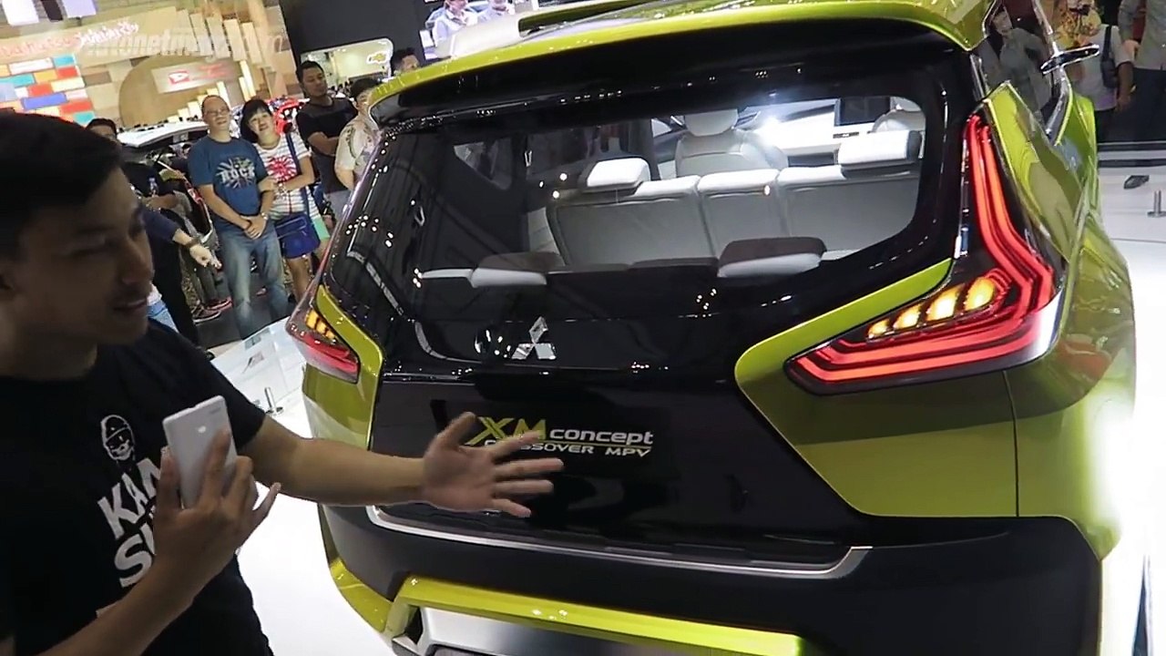 First look Mitsubishi XM Concept (crossover MPV) at GIIAS 2016-_I2AS_qCMqQ