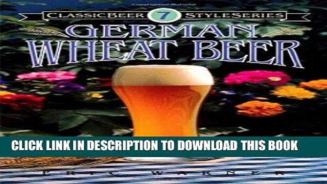 [PDF] German Wheat Beer (Classic Beer Style) Popular Online
