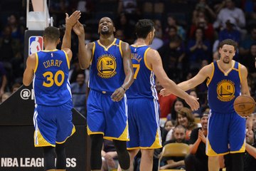 Le trio Curry-Durant-Thompson au top !