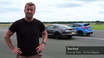 Ford Mustang vs Ford Focus RS - Top Gear - Drag Races-lsjwpSYojlY