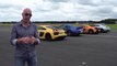 McLaren 570S vs Porsche 911 Turbo S vs Audi R8 vs Nissan GT-R - Top Gear - Drag Races-9YOlNJrO5yM