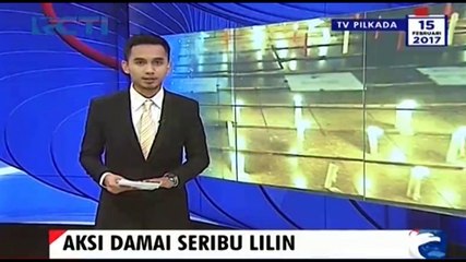 Aksi Damai Seribu Lilin Pasca Bom Samarinda